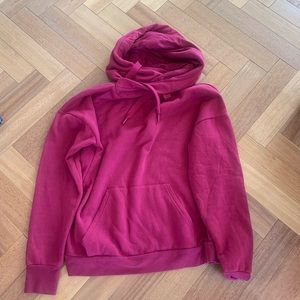 Hooded magenta sweatshirt. BRAND NEW